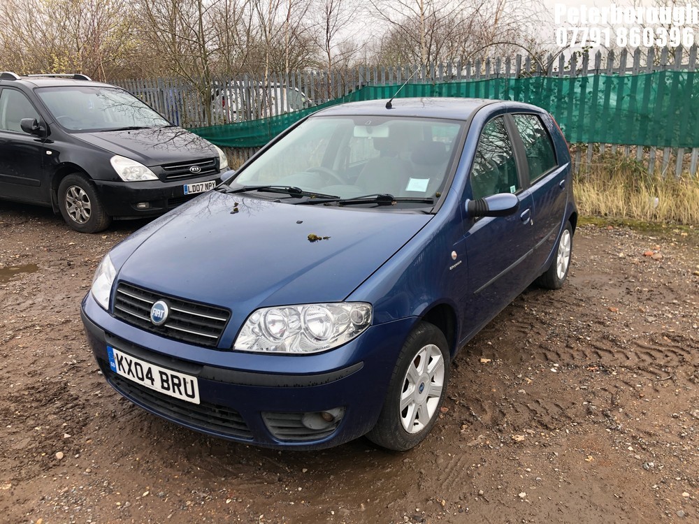 John Pye Vehicle Auctions Location Peterborough Fiat Punto