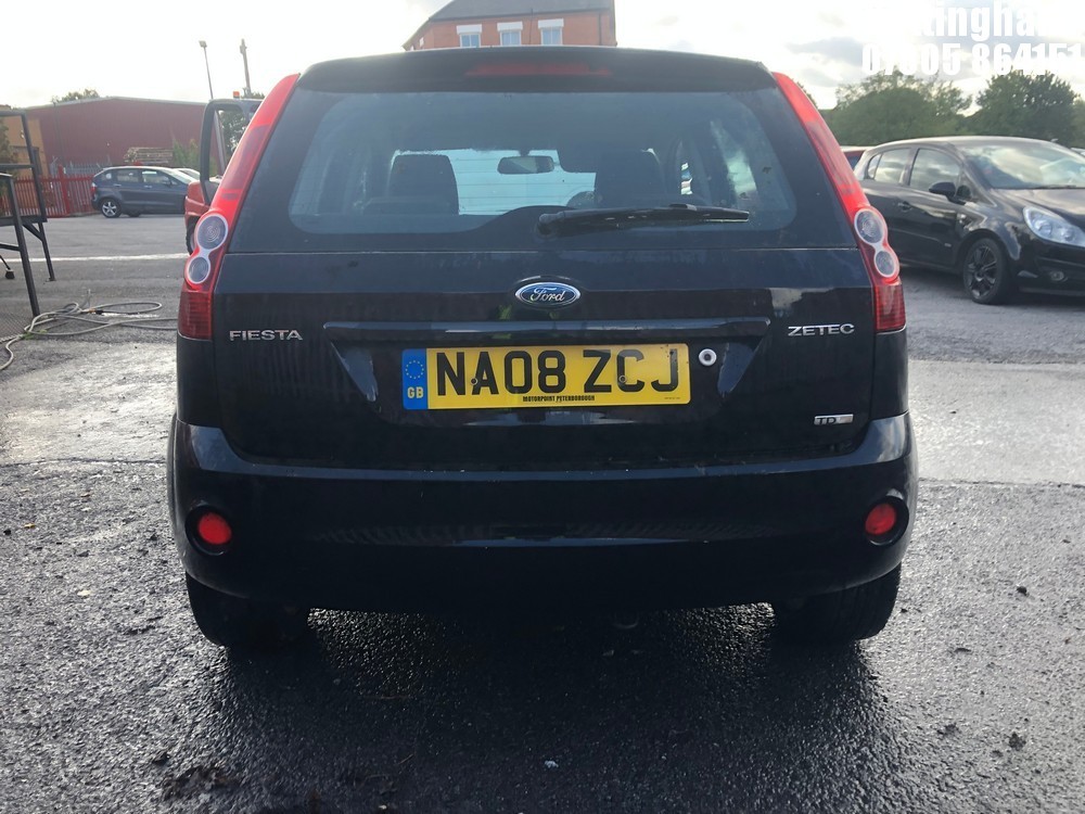 John Pye Vehicle Auctions Location Nottingham 2008 FORD FIESTA