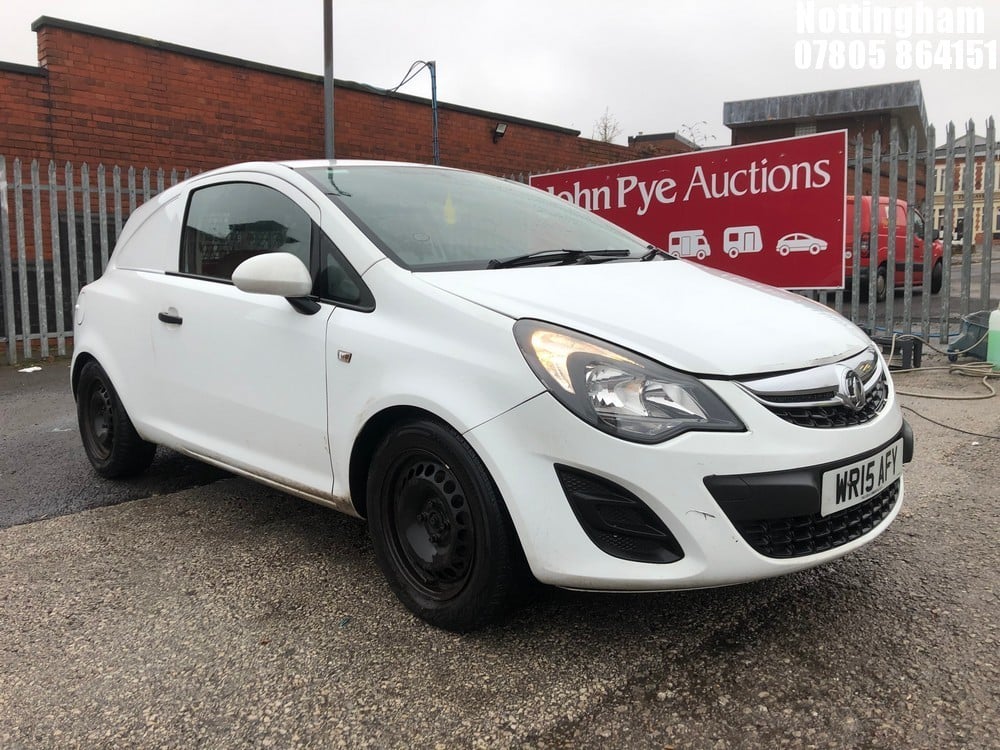 John Pye Vehicle Auctions Location Nottingham Vauxhall Corsa