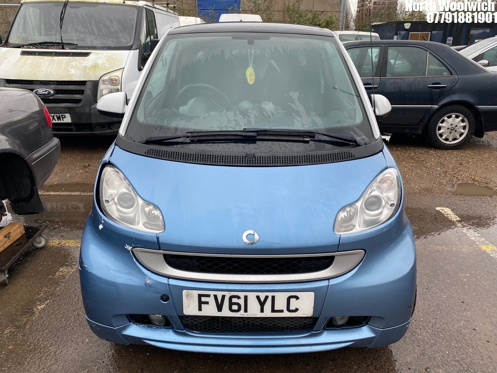 John Pye Vehicle Auctions - Location: North Woolwich - 2011 SMART ...