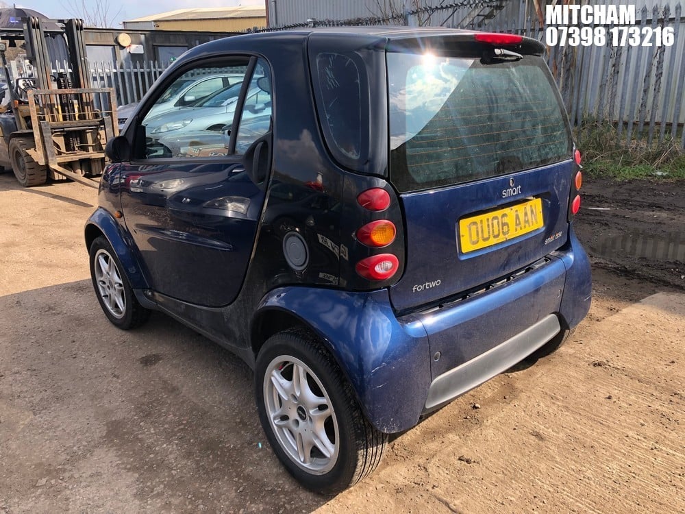 John Pye Vehicle Auctions - Location: Mitcham - 2006 SMART FORTWO PURE ...