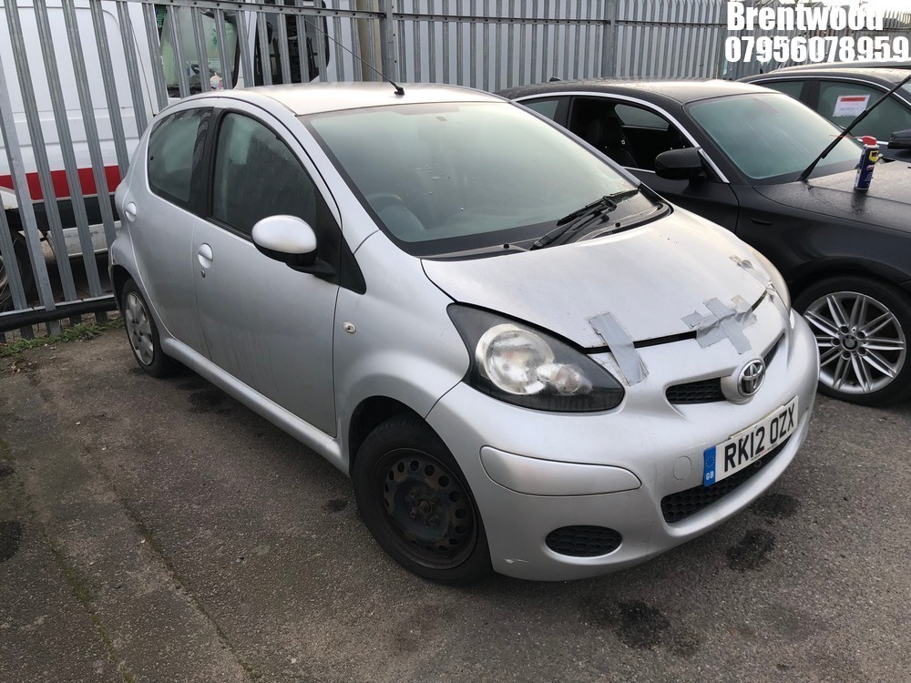 John Pye Vehicle Auctions - Location: Brentwood - 2012 TOYOTA AYGO ICE ...