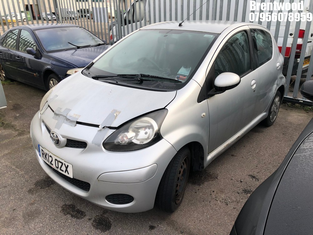 John Pye Vehicle Auctions - Location: Brentwood - 2012 TOYOTA AYGO ICE ...