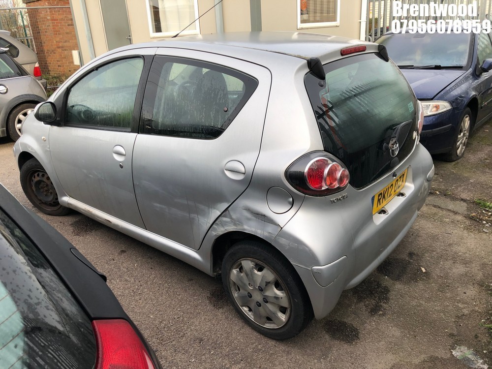 John Pye Vehicle Auctions - Location: Brentwood - 2012 TOYOTA AYGO ICE ...