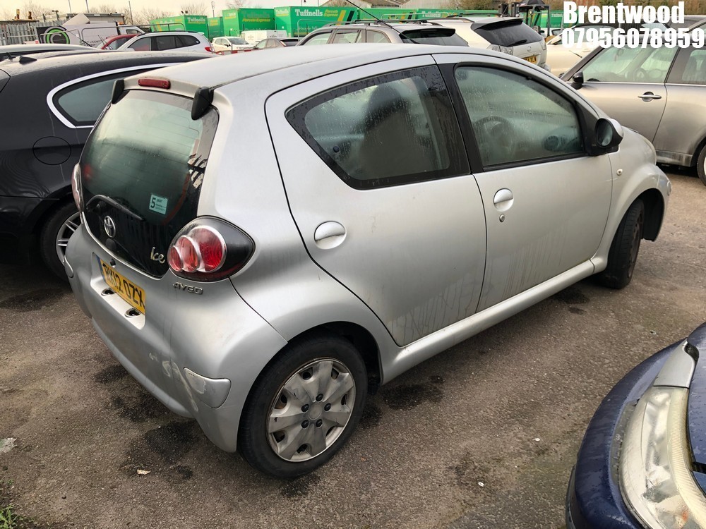 John Pye Vehicle Auctions - Location: Brentwood - 2012 TOYOTA AYGO ICE ...