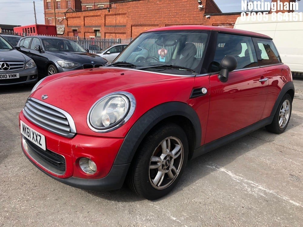 John Pye Vehicle Auctions - Location: Nottingham - 2011 MINI ONE 3 Door ...