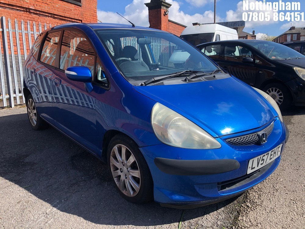 John Pye Vehicle Auctions - Location: Nottingham - 2007 HONDA JAZZ SE ...