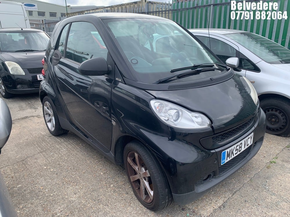 John Pye Vehicle Auctions - Location: BELVEDERE - 2008 SMART FORTWO ...