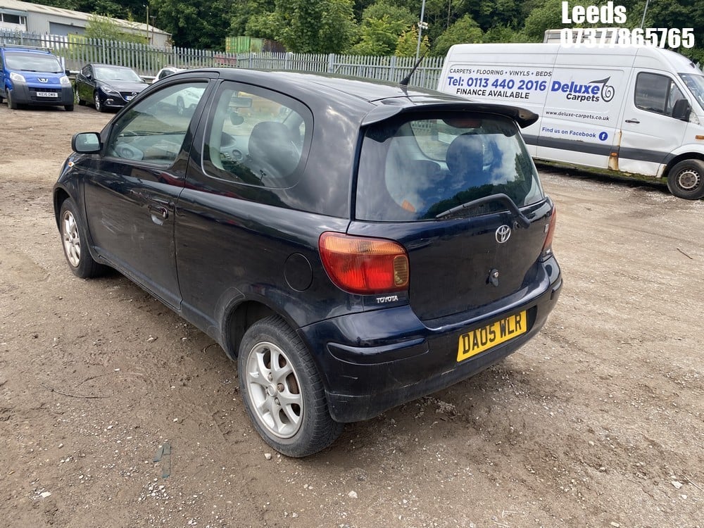 John Pye Vehicle Auctions - Location: Leeds - 2005 TOYOTA YARIS COLOUR ...