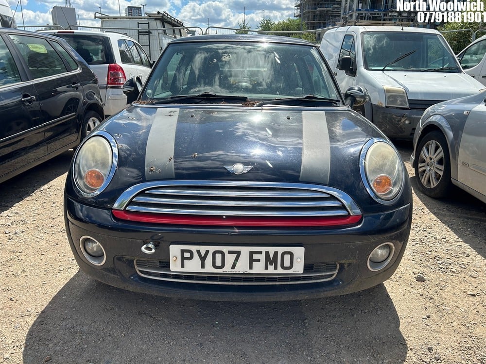 John Pye Vehicle Auctions - Location: North Woolwich - 2007 MINI COOPER ...