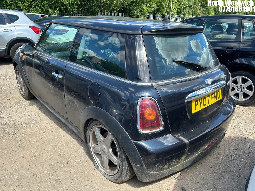 John Pye Vehicle Auctions - Location: North Woolwich - 2007 MINI COOPER ...