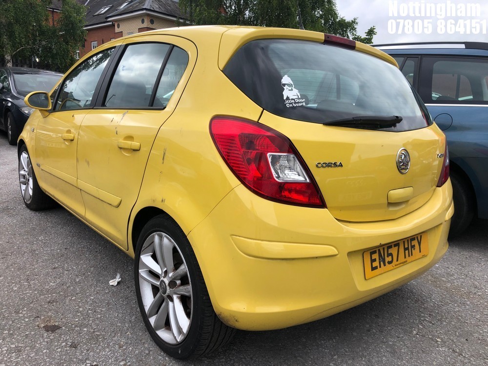 John Pye Vehicle Auctions - Location: Nottingham - 2008 VAUXHALL CORSA ...