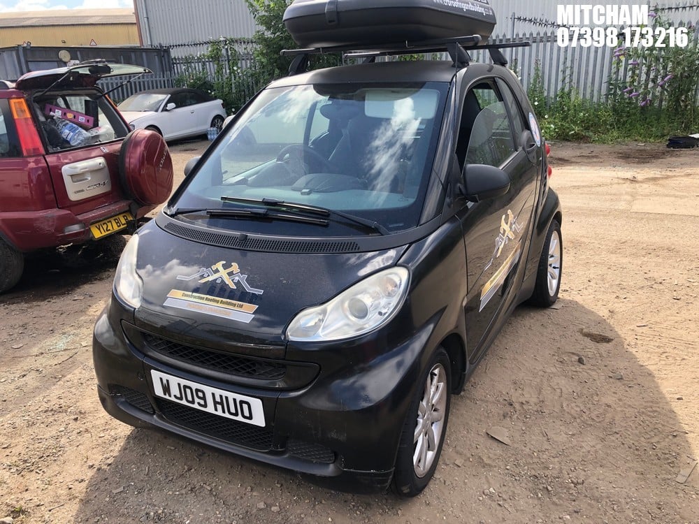 John Pye Vehicle Auctions - Location: Mitcham - 2009 SMART FORTWO PURE ...