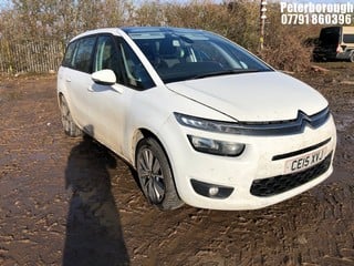 Location: Peterborough - 2015 CITROEN C4 GRAND PICASSO SELECTN MPV REG: CE15XVJ, 1560cc DIESEL, 6 SPEED MANUAL DIESEL, Former Keepers: 5, Keys: Yes, MOT Expiry date: 21/02/2025