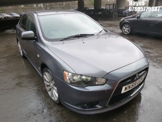 Location:  Hayes - 2009 MITSUBISHI LANCER GS4 DI-D DPF 5 Door Hatchback REG: WN59UZA, Keys: No, MOT Expiry date: 06/07/2024, 1968 Diesel, 6 Speed Manual Diesel, Former Keepers: 5