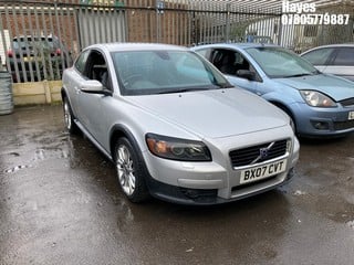 Location:  Hayes - 2007 VOLVO C30 SE 3 Door Hatchback REG: BX07CVT, Keys: No, MOT Expiry date: 17/12/2024, 1798 Petrol, MANUAL, Former Keepers: 3