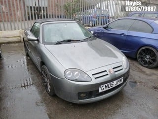 Location:  Hayes - 2005 MG MG TF SPARK 135 Sports REG: GM05JPM, Keys: No, MOT Expiry date: 18/07/2025, 1796 Petrol, 5 Speed Manual Petrol, Former Keepers: 13