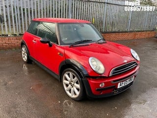 Location:  Hayes - 2005 MINI ONE D 3 Door Hatchback REG: AF05HNO, Keys: No, MOT Expiry date: 28/06/2024, 1364 Diesel, 6 Speed Manual Diesel, Former Keepers: 9