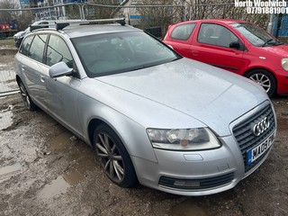 Location: North Woolwich - 2009 AUDI A6 SE TDI Estate REG: MA09PWL, Keys: No, MOT Expiry date: 11/03/2025, 1968 Diesel, 6 Speed Manual Diesel, Former Keepers: 5