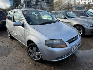 Location: North Woolwich - 2008 CHEVROLET KALOS SE 5 Door Hatchback REG: DY58MMV, Keys: No, MOT Expiry date: 08/09/2024, 1150 Petrol, 5 Speed Manual Petrol, Former Keepers: 4