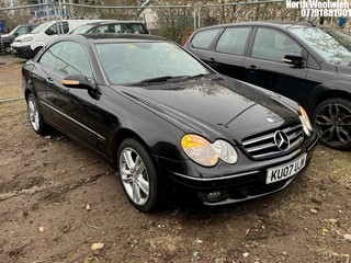 Location: North Woolwich - 2007 MERCEDES CLK220 CDI AVANTGARDE A Coupe REG: KU07UJM, Keys: No, MOT Expiry date: 09/08/2025, 2149 Diesel, 6 Speed Auto Diesel, Former Keepers: 7