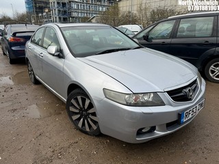 Location: North Woolwich - 2003 HONDA ACCORD VTEC EXECUTIVE 4 Door Saloon REG: RF53ZMU, Keys: No, MOT Expiry date: 31/10/2024, 1998 Petrol, 5 Speed Manual Petrol, Former Keepers: 5
