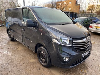 Location: North Woolwich - 2017 VAUXHALL VIVARO 2900 SPORT CDTI BT Panel Van REG: DU67XEV, Keys: No, MOT Expiry date: 14/08/2025, 1598 Diesel, 6 Speed Manual Diesel, Former Keepers: 7