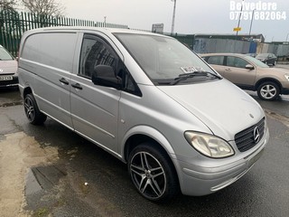 Location: BELVEDERE - 2007 MERCEDES VITO 111 CDI COMPACT 	 PANEL VAN REG: WU07NHG, 2148cc DIESEL, 6 SPEED MANUAL DIESEL, Former Keepers: 7, Keys: No, MOT: Expiry date15/11/2025