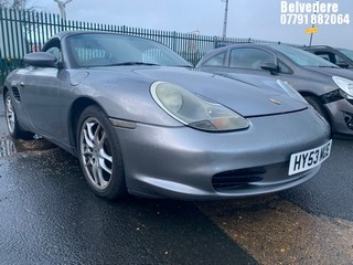 Location: BELVEDERE - 2003 PORSCHE  BOXSTER TIPTRONIC S CONVERTIBLE REG: HY53MUE, 2687cc PETROL, 5 SPEED AUTO PETROL, Former Keepers: 8, Keys: No, MOT: Expiry date22.02.2025