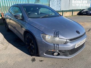 Location: BELVEDERE - 2009 VOLKSWAGEN SCIROCCO GT COUPE REG: SA09XHY, 1984cc PETROL, 6 SPEED MANUAL PETROL, Former Keepers: 11, Keys: No, MOT: Expiry date25.05.2025