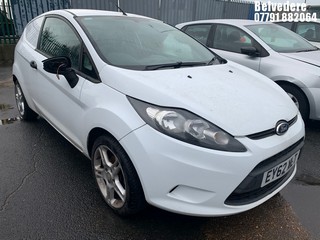 Location: Belvedere - 2012 FORD FIESTA BASE TDCI Car Derived Van REG: EY62XLT, Keys: No, MOT Expiry date: 05.12.2023, 1399 Diesel, 5 Speed Manual Diesel, Former Keepers: 8