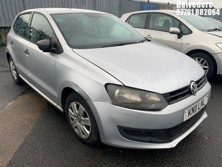 Location: Belvedere - 2011 VOLKSWAGEN POLO S 60 5 Door Hatchback REG: KN11LML, Keys: No, MOT Expiry date: 18.09.2024, 1198 Petrol, 5 Speed Manual Petrol, Former Keepers: 6