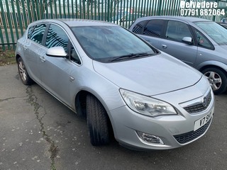 Location: Belvedere - 2011 VAUXHALL ASTRA ELITE CDTI AUTO 5 Door Hatchback REG: V7SHY, Keys: No, MOT Expiry date: 30/06/2024, 1956 Diesel, 6 Speed Auto Diesel, Former Keepers: 2