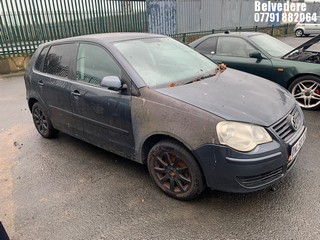 Location: Belvedere - 2008 VOLKSWAGEN POLO SE 80 5 Door Hatchback REG: NL58XZA, Keys: No, MOT Expiry date: 01/07/2024, 1400 Petrol, 5 Speed Manual Petrol, Former Keepers: 3