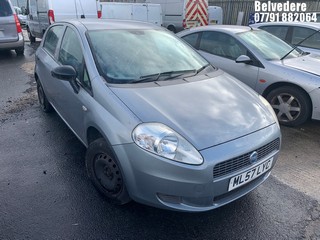 Location: Belvedere - 2007 FIAT GRANDE PUNTO ACTIVE 65 5 Door Hatchback REG: ML57LYC, Keys: No, MOT Expiry date: 29/03/2025, 1242 Petrol, 5 Speed Manual Petrol, Former Keepers: 11