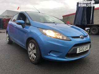 Location: Edinburgh - 2010 FORD FIESTA EDGE 60 5 Door Hatchback REG: SG10UKR, 1242cc Petrol, 5 Speed Manual Petrol, Former Keepers: 2, Keys: Yes, MOT Expiry date: 17/07/2025