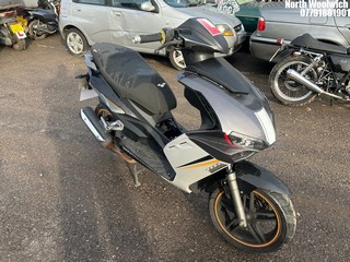 NOTE: ATF Registered Buyers ONLY - Location: North Woolwich - 2020 LEXMOTO DIABLO 125 EFi LJ 125 T-8 Motorcycle REG: KR20OYN, Keys: No, MOT Expiry date: 04/06/2023, 125 Petrol, , Former Keepers: 2