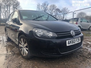 Location: Mitcham - 2010 VOLKSWAGEN GOLF MATCH TDI 5 Door Hatchback REG: AK60FZR, Keys: No, MOT Expiry date: 22/06/2024, 1598 Diesel, 5 Speed Manual Diesel, Former Keepers: 8