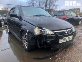 Location: Mitcham - 2006 VAUXHALL CORSA ACTIVE AUTO 5 Door Hatchback REG: CV06TVA, Keys: No, MOT Expiry date: 18/11/2024, 1389 Petrol, 4 Speed Auto Petrol, Former Keepers: 6
