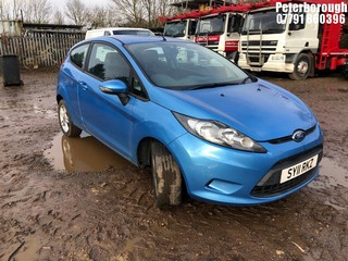 Location: Peterborough - 2011 FORD FIESTA EDGE 3 Door Hatchback REG: SY11RKZ, Keys: No, MOT Expiry date: 10/05/2024, 1242 Petrol, 5 Speed Manual Petrol, Former Keepers: 6