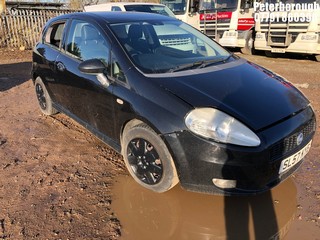 Location: Peterborough - 2007 FIAT G PUNTO SPORTING MULTIJET 3 Door Hatchback REG: SL57KYB, Keys: No, MOT Expiry date: 24/11/2024, 1910 Diesel, 6 Speed Manual Diesel, Former Keepers: 9