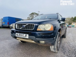 Location: Plymouth - 2009 VOLVO XC90 ACTIVE AWD D5 AUTO Estate REG: WJ59EJF, Keys: No, MOT Expiry date: 05/09/2025, 2400 Diesel, 6 Speed Auto Diesel, Former Keepers: 3