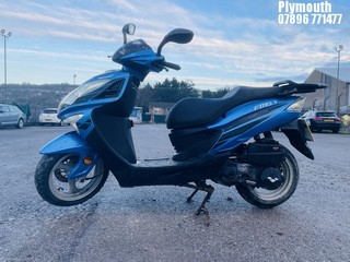 Location: Plymouth - 2016 LEXMOTO FMS 125 Motorcycle REG: WL16DVG, Keys: No, MOT Expiry date: 18/07/2019, 125 Petrol, , Former Keepers: 6