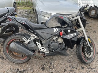 Location: Plymouth - 2016 WK BIKES 250 SS Moped REG: WG66GNV, Keys: No, MOT Expiry date: 15/08/2024, 250 Petrol, , Former Keepers: 5