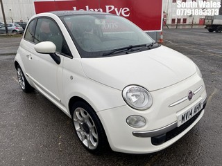 Location: South Wales - 2014 FIAT  500 LOUNGE TWINAIR 3 DOOR HATCHBACK REG: MV14AHN, 875cc PETROL, 5 SPEED MANUAL PETROL, Former Keepers: 2, Keys: Yes, MOT Expiry date: 22/12/2025