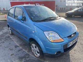 Location: South Wales - 2009 CHEVROLET MATIZ SE 5 Door Hatchback REG: PJ09WXY, Keys: No, MOT Expiry date: 21/08/2025, 995 Petrol, 5 Speed Manual Petrol, Former Keepers: 7