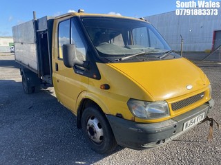 Location: South Wales - 2004 FORD TRANSIT 350 LWB Dropside Lorry REG: NJ54VTN, Keys: No, MOT Expiry date: 02/05/2024, 2402 Diesel, 5 Speed Manual Diesel, Former Keepers: 11