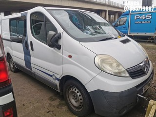 NOTE: ATF Registered Buyers ONLY - Location:  Hayes - 2007 VAUXHALL VIVARO 2700 CDTI SWB Panel Van REG: LT07WCV, Keys: No, 1995 Diesel, 6 Speed Manual Diesel, Former Keepers: 10
