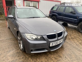 Location: Hull - 2006 BMW 320D M SPORT TOURING AUTO Estate REG: BT06HVF, Keys: No, MOT Expiry date: 05/01/2026, 1995 Diesel, 6 Speed Auto Diesel, Former Keepers: 10