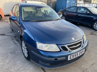 Location: Hull - 2005 SAAB 9-3 LINEAR SPORT TID AUTO 4 Door Saloon REG: EX55OVS, Keys: No, MOT Expiry date: 14/03/2025, 1910 Diesel, 6 Speed Auto Diesel, Former Keepers: 7